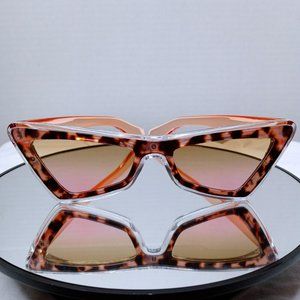 Diva Eyes Sunglasses -Leopard/Pink